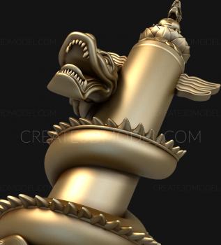 نموذج ثلاثي الأبعاد لآلة CNC الركائز 